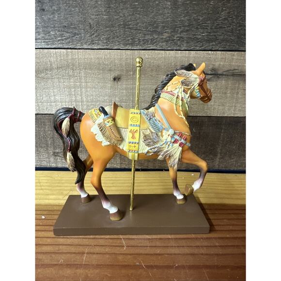 Trail Of Painted Ponies "Native Dancer" #4018387 with box Carousel Horse - Picture 4 of 7